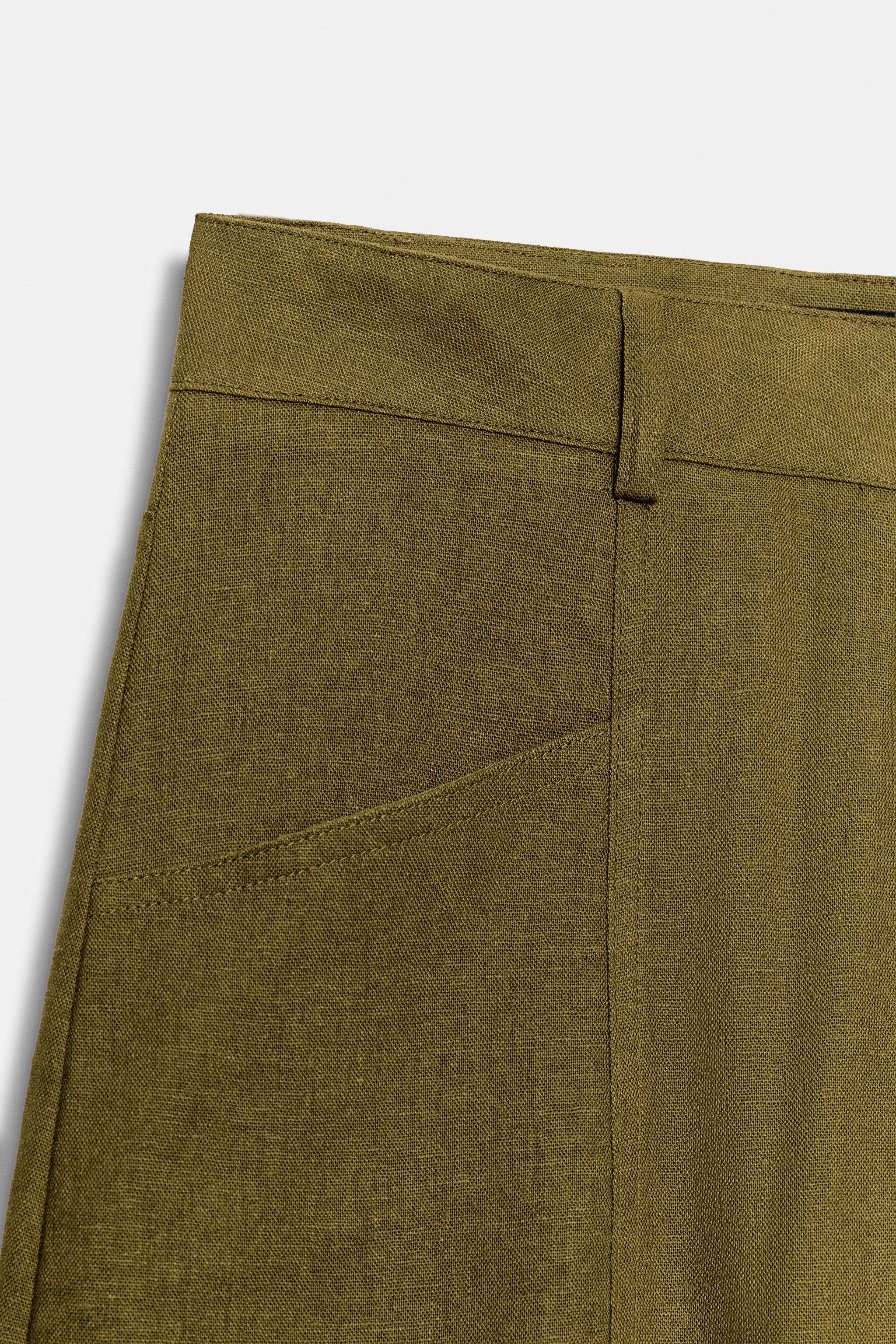 LINEN BALLOON PANTS
